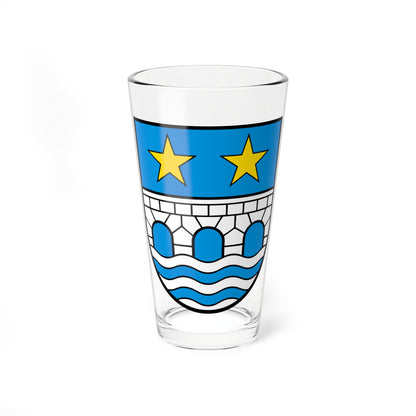 Wappen Muhen AG (Switzerland) (Coat of Arms) Pint Glass 16oz