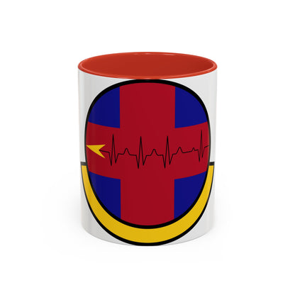 375 Healthcare Operations Squadron AMC (U.S. Air Force) Accent Coffee Mug