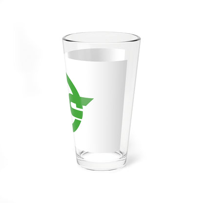 Flag of Kasai Hyogo (Japan) Pint Glass 16oz
