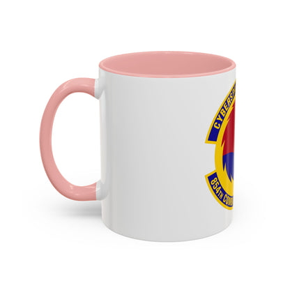 854 Combat Operations Squadron AFRC (U.S. Air Force) Accent Coffee Mug