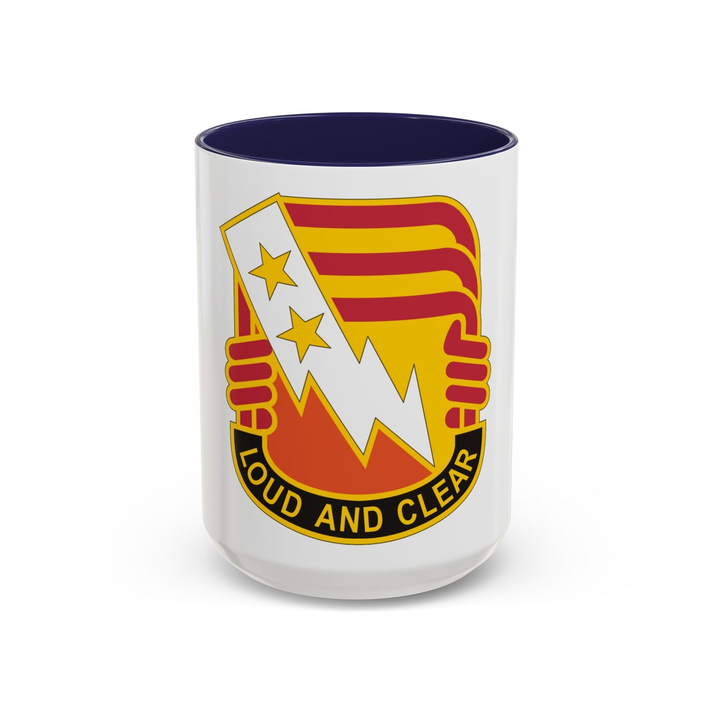 12 Signal Group (U.S. Army) Accent Coffee Mug