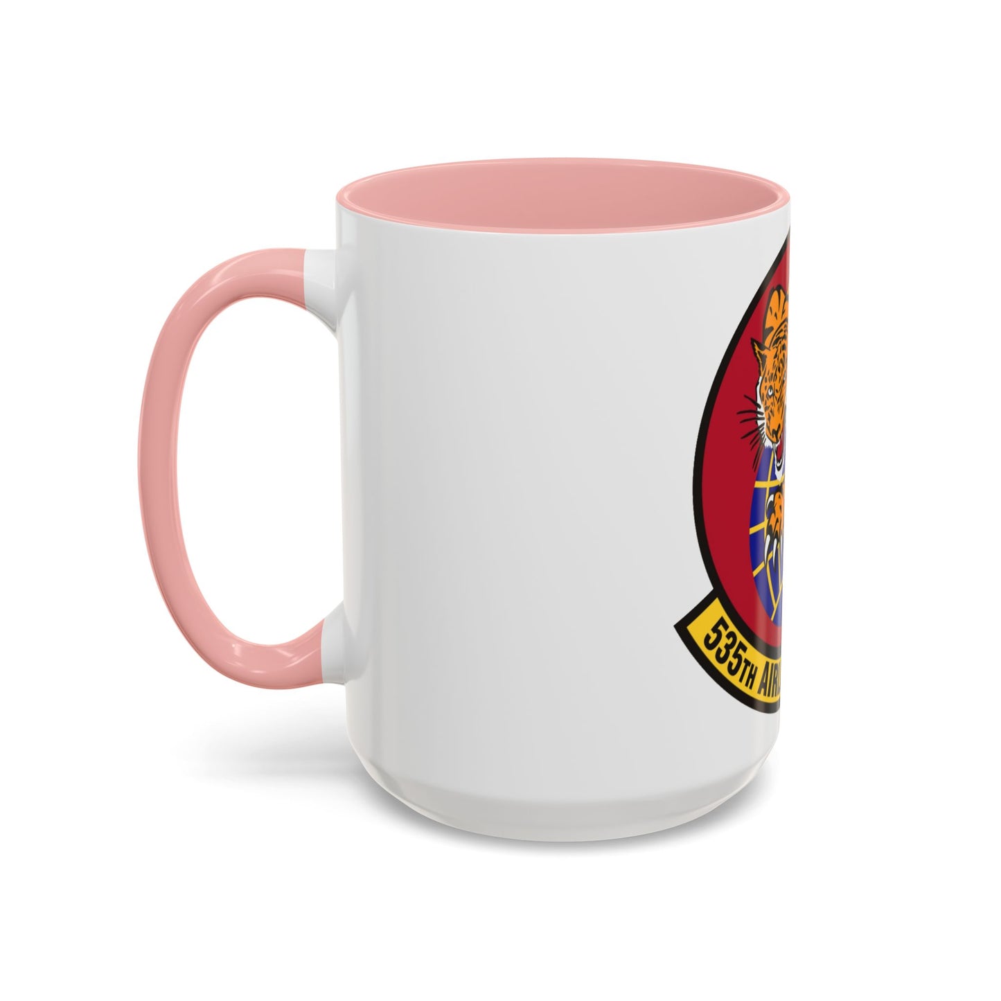 535th Airlift Squadron (U.S. Air Force) Accent Coffee Mug