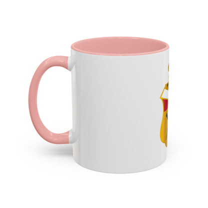21 Engineer Battalion (U.S. Army) Accent Coffee Mug