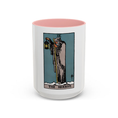 The Hermit (Tarot Card) Accent Coffee Mug