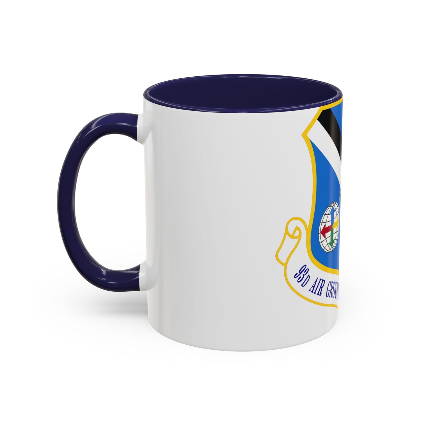 93d Air Ground Operations Wing Emblem (U.S. Air Force) Accent Coffee Mug