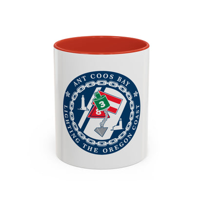 ANT Coos Bay Oregon (U.S. Coast Guard) Accent Coffee Mug