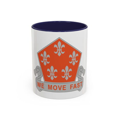 5 Signal Battalion (U.S. Army) Accent Coffee Mug