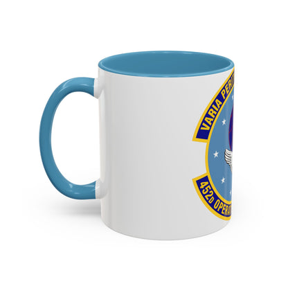 452d Operations Support Squadron (U.S. Air Force) Accent Coffee Mug