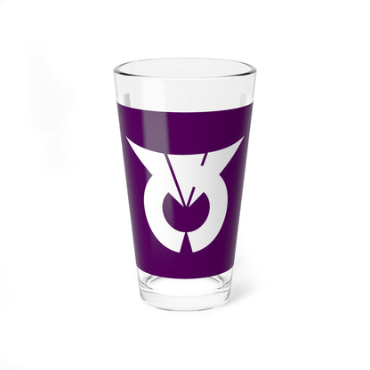 Flag of Ichinomiya Yamanashi 1966-2004 (Japan) Pint Glass 16oz