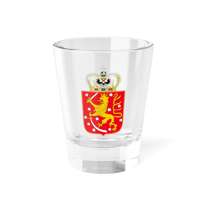 Grand Duchy of Finland Arms (Russia) (Coat of Arms) Shot Glass 1.5oz