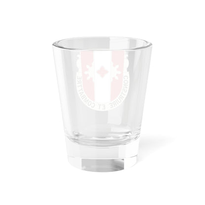 Verre à liqueur du bataillon du génie 961 (armée américaine) 1,5 oz