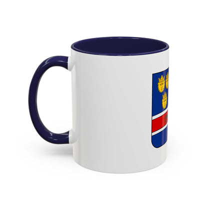 Coat of arms of Croatia (State of Slovenes, Croats and Serbs) - Accent Coffee Mug