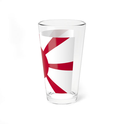 Flag of the Imperial Japanese Navy Admiral 1889-1896 (Japan) Pint Glass 16oz