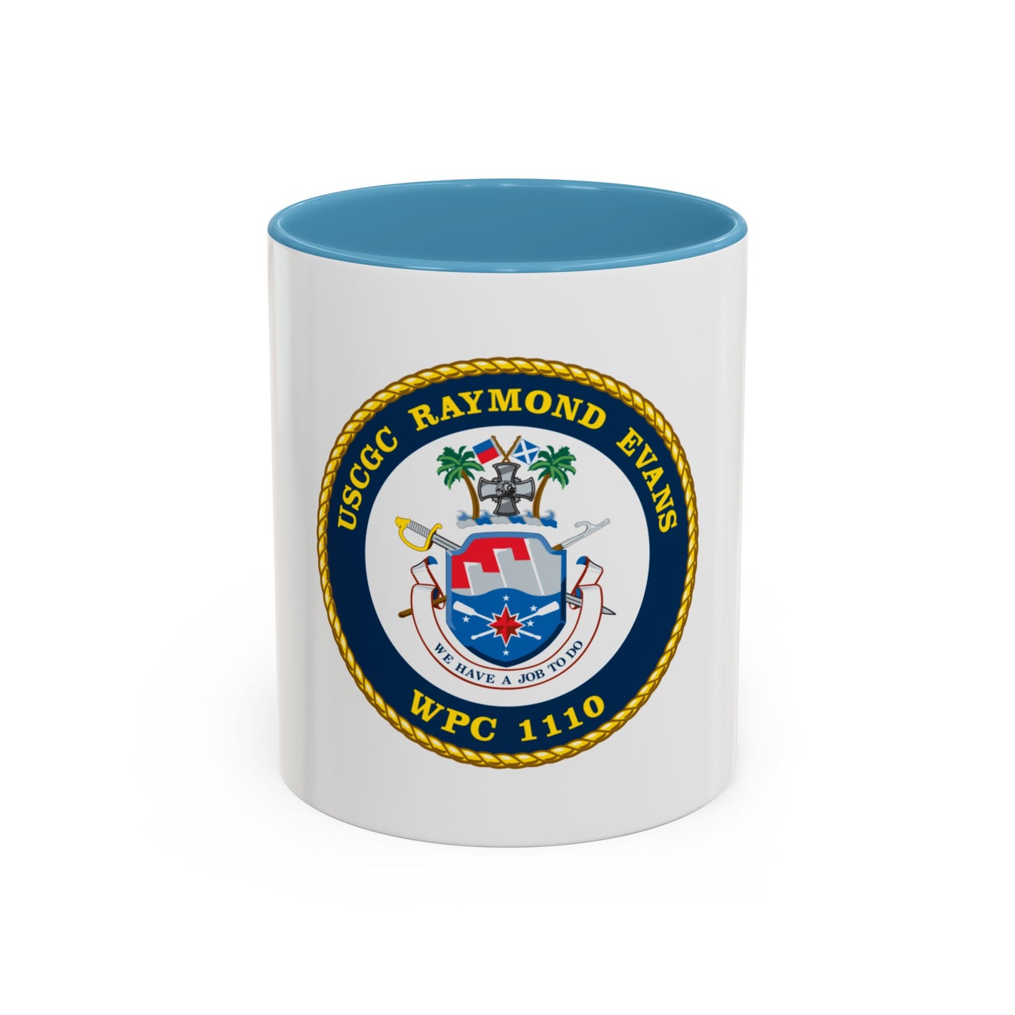 USCGC Raymond Evans WPC 1110 (U.S. Coast Guard) Accent Coffee Mug