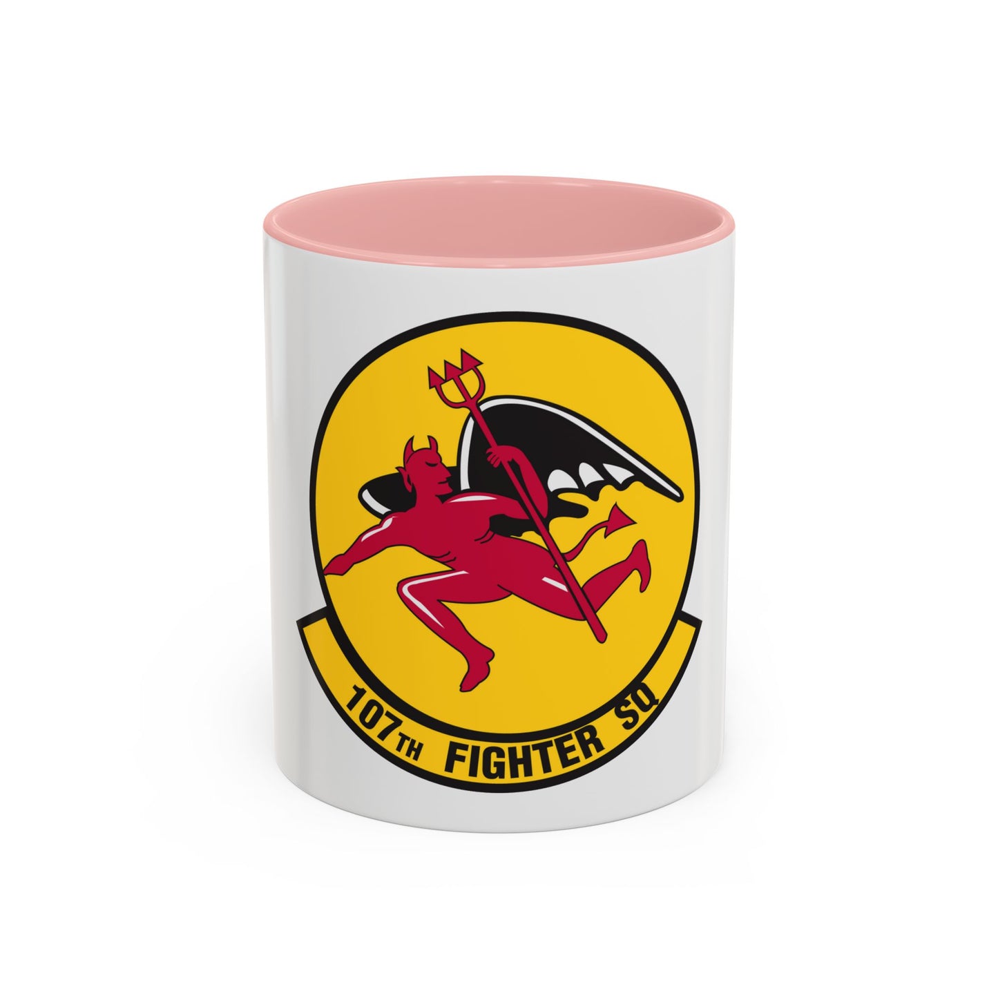 107th Fighter Squadron (U.S. Air Force) Accent Coffee Mug
