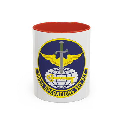 908th Operations Support Flight (U.S. Air Force) Accent Coffee Mug