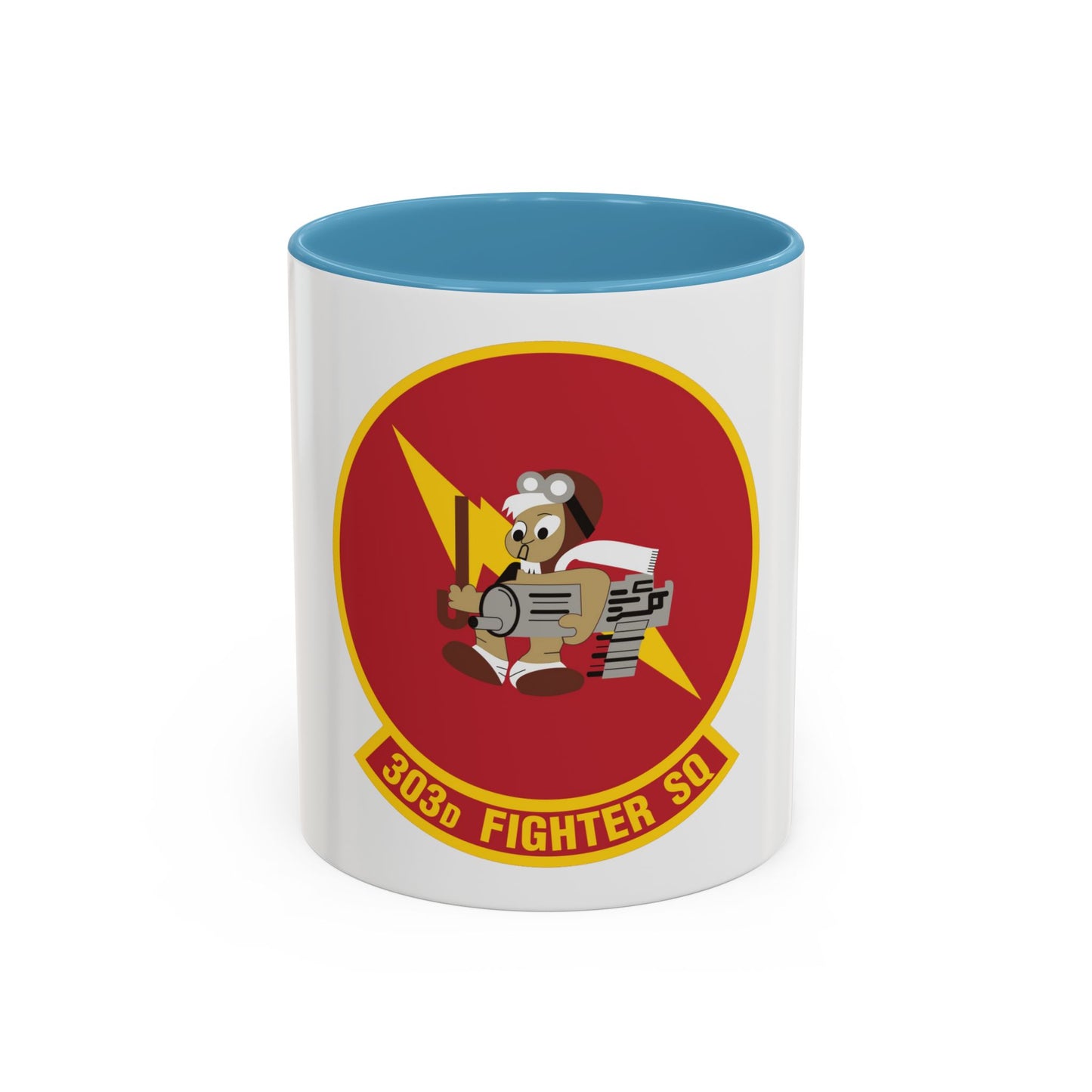 303d Fighter Squadron (U.S. Air Force) Accent Coffee Mug