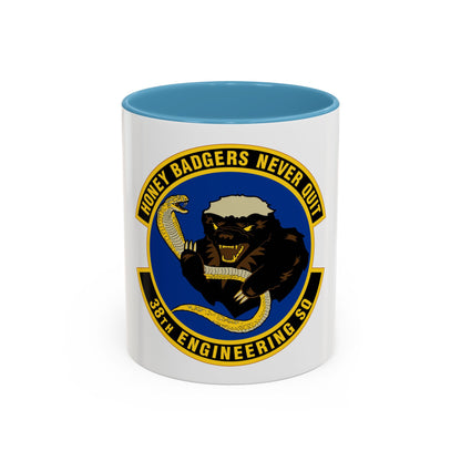 38 Engineering Squadron ACC (U.S. Air Force) Accent Coffee Mug