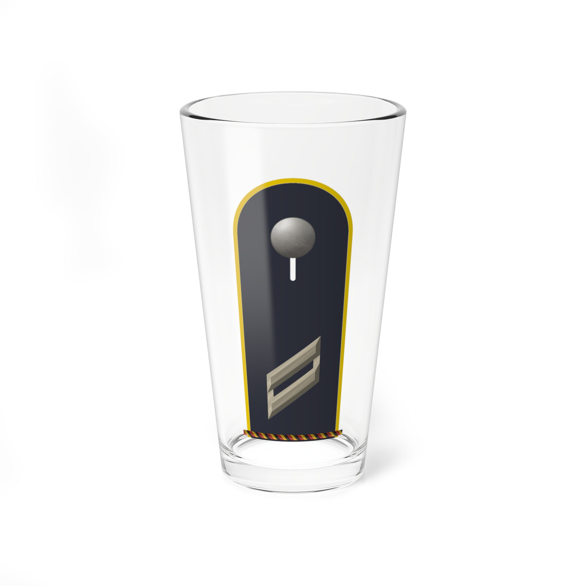LD B 13 Obergefreiter d.R. L (Military Rank) Pint Glass 16oz