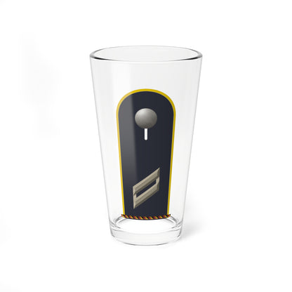 LD B 13 Obergefreiter d.R. L (Military Rank) Pint Glass 16oz