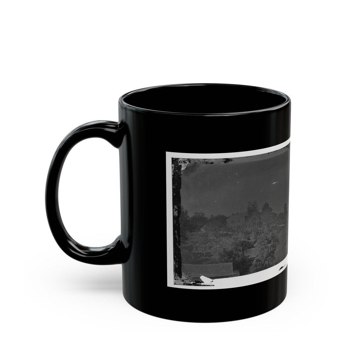 Antietam, Maryland. Gen. Joe Hooker's Headquarters(2) (U.S. Civil War) Black Coffee Mug