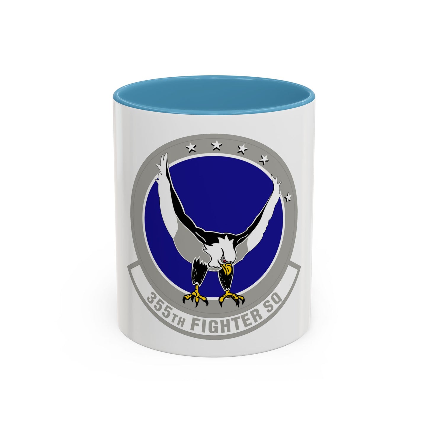 355 Fighter Squadron PACAF (U.S. Air Force) Accent Coffee Mug