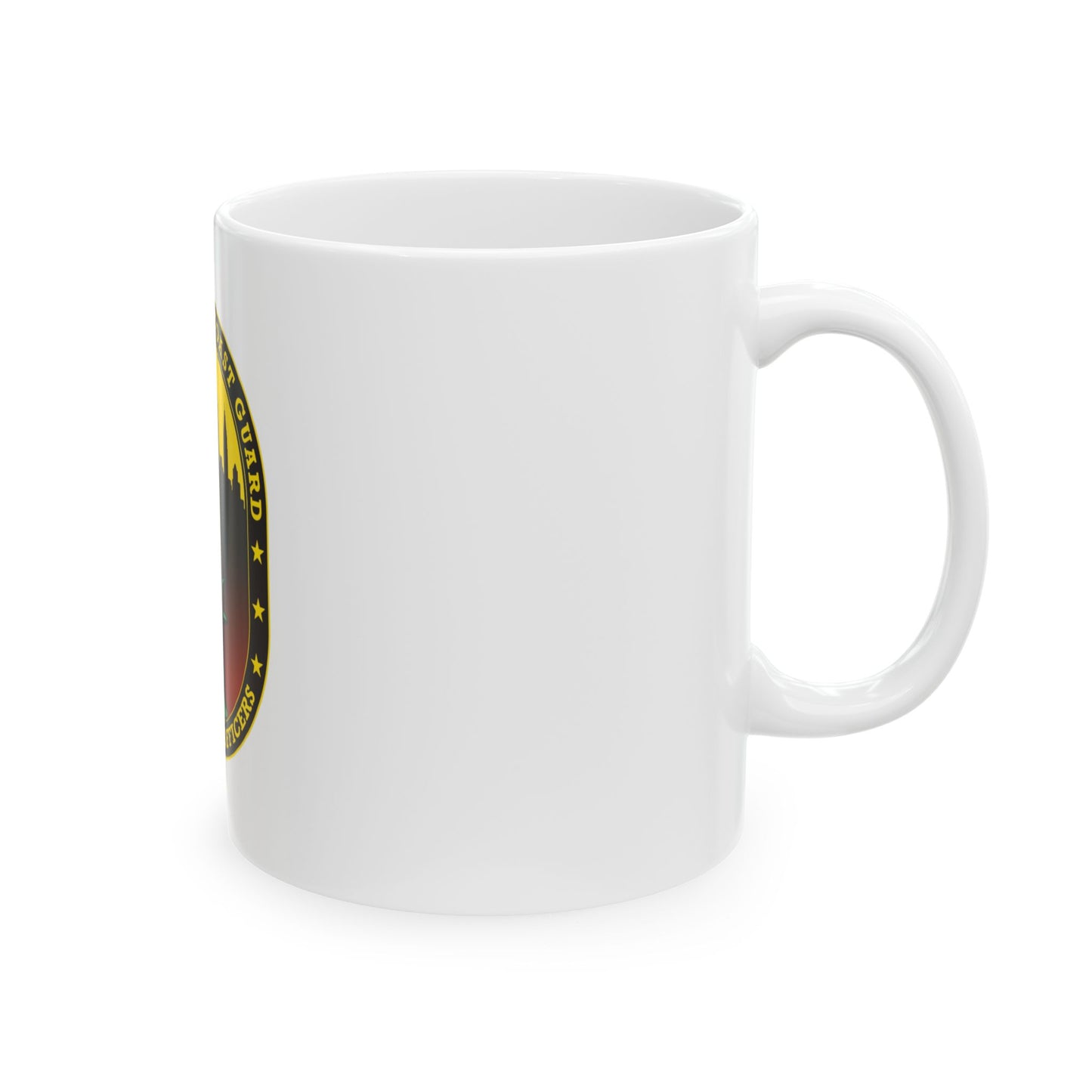 USCG Chief Petty Officer CPO (U.S. Coast Guard) White Coffee Mug