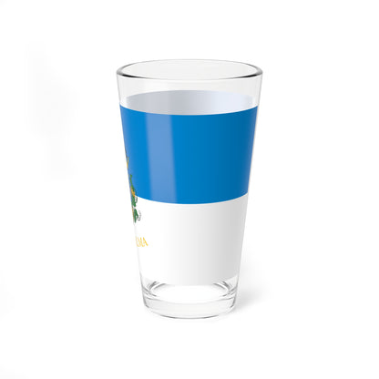 Flag of Janoshalma (Hungary) Pint Glass 16oz