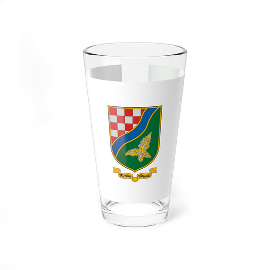 Flag of Fityehaz (Hungary) Pint Glass 16oz