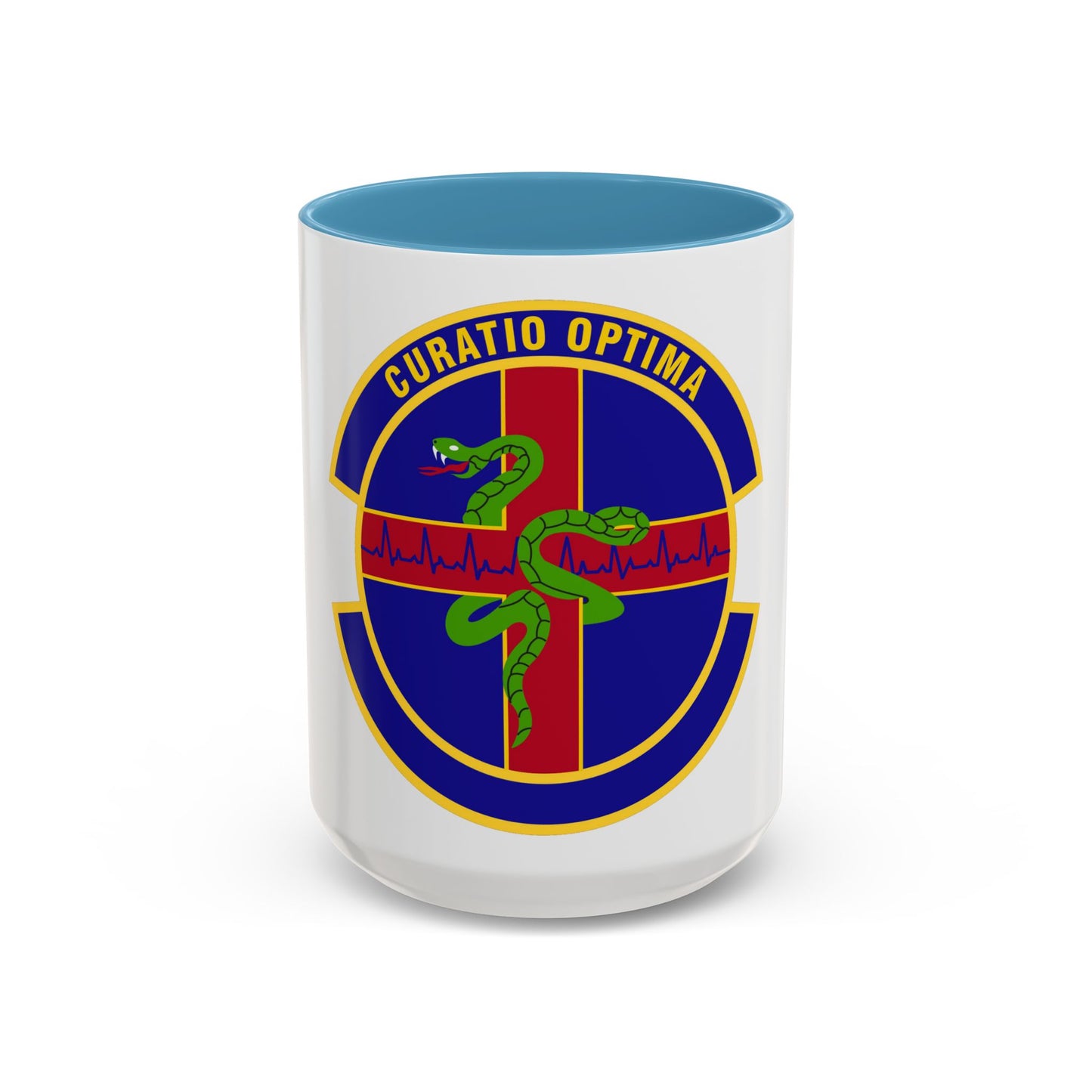 412 Healthcare Operations Squadron AFMC (U.S. Air Force) Accent Coffee Mug