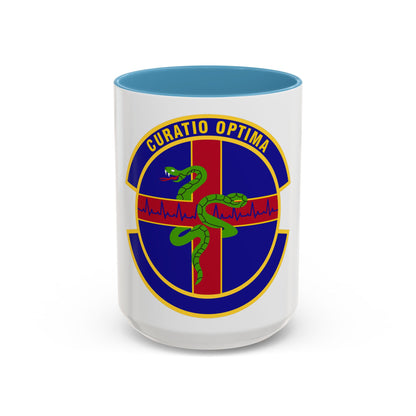 412 Healthcare Operations Squadron AFMC (U.S. Air Force) Accent Coffee Mug