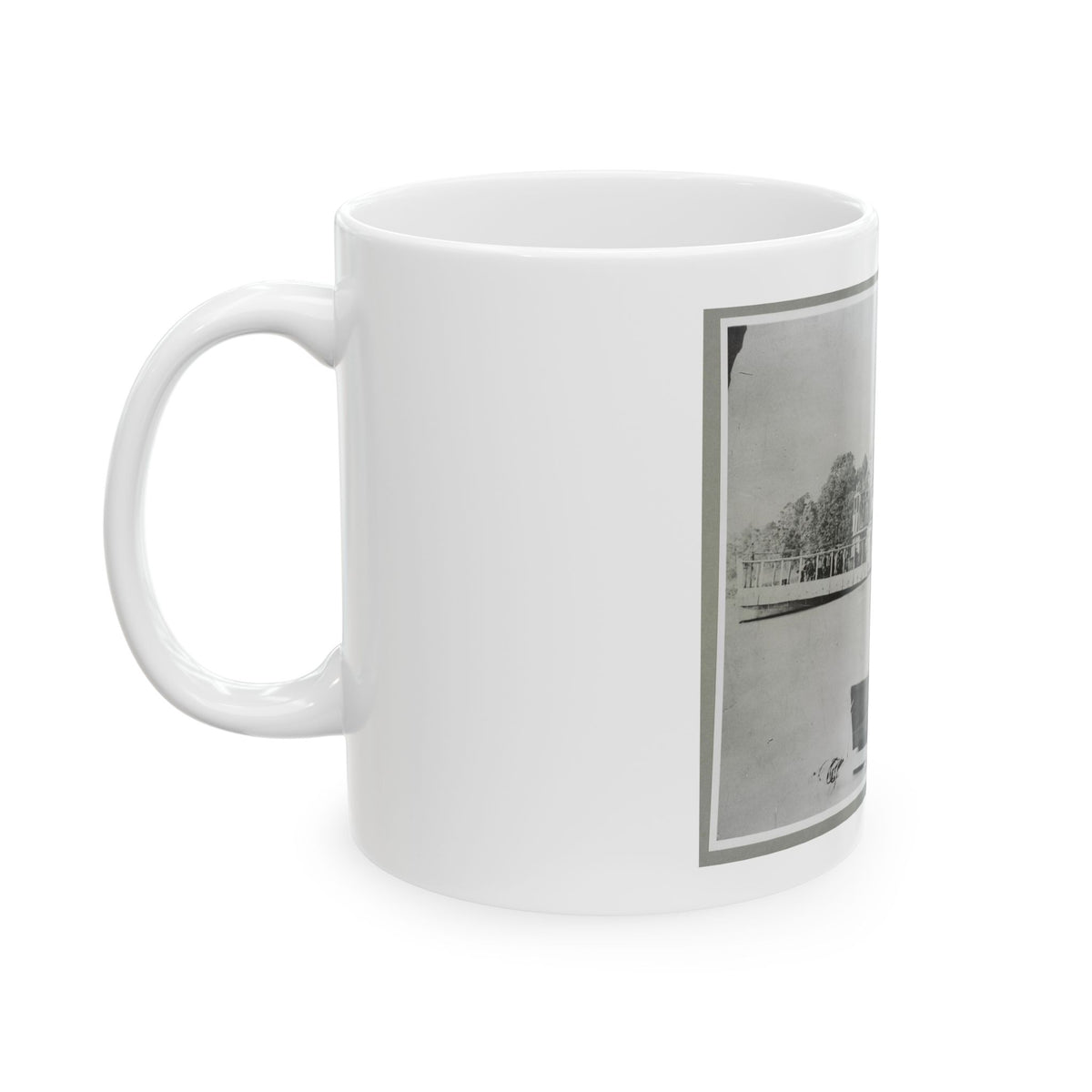 River Gunboat (U.S. Civil War) White Coffee Mug