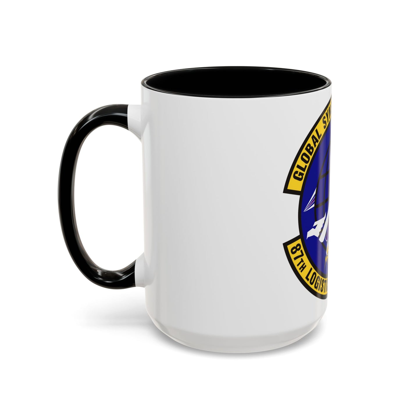 87 Logistics Readiness Squadron AMC (U.S. Air Force) Accent Coffee Mug