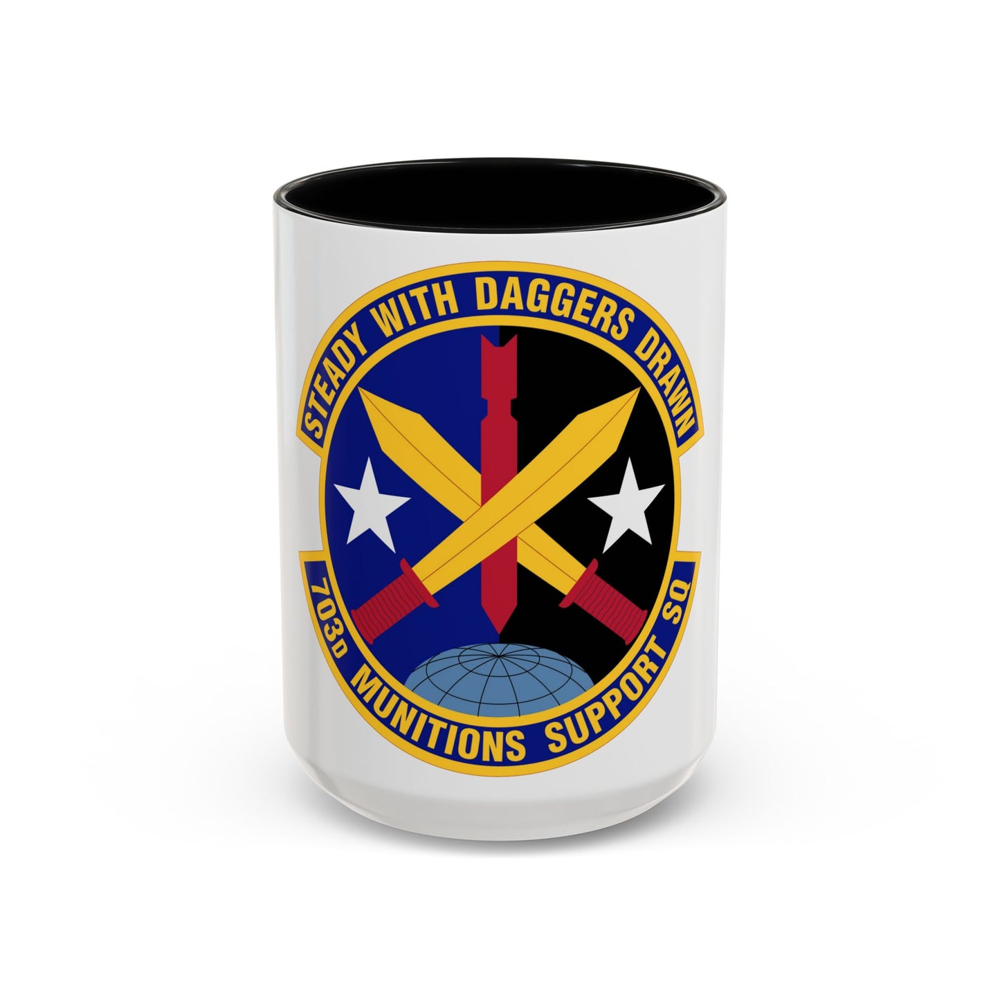 703d Munitions Support Squadron (U.S. Air Force) Accent Coffee Mug