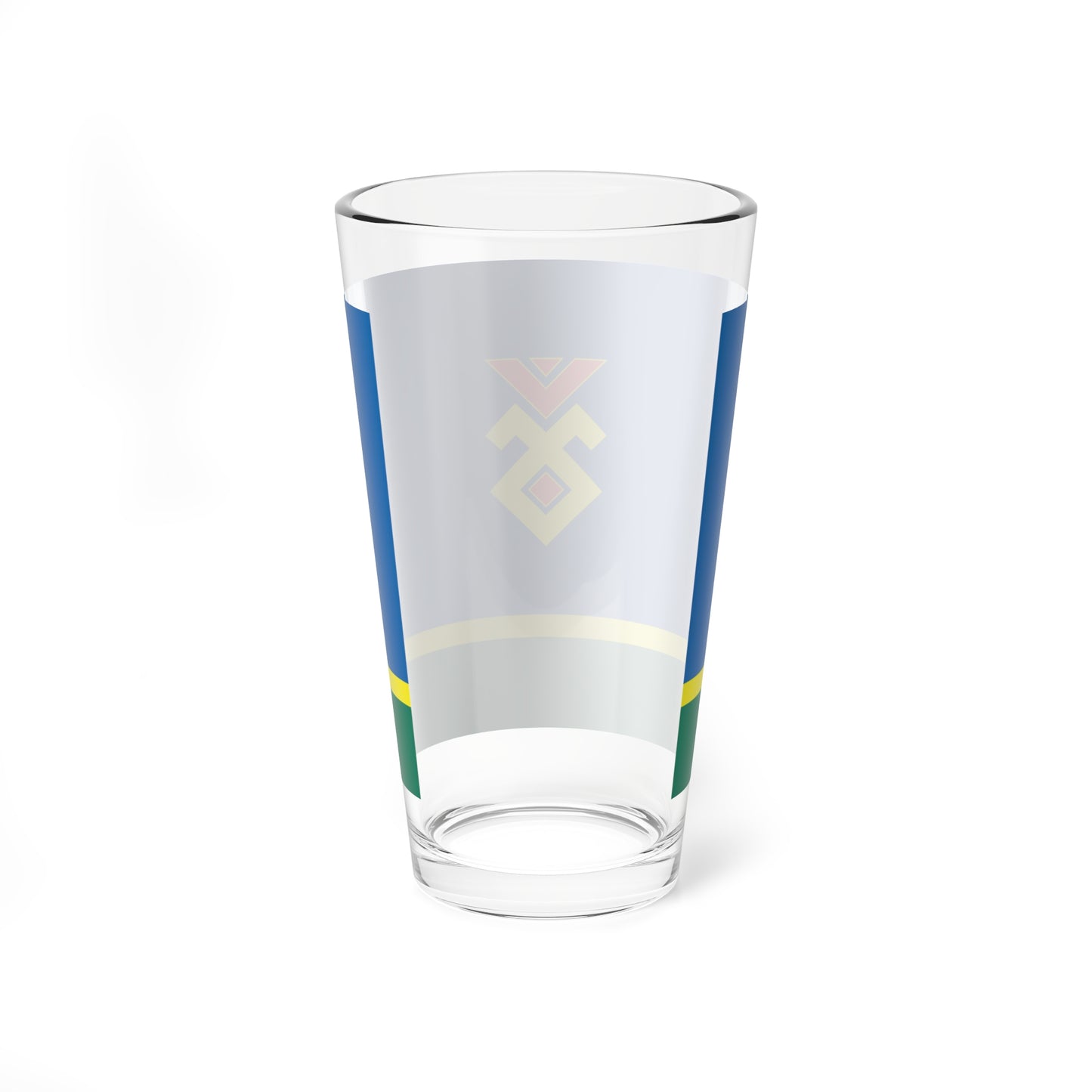 Flag of Iglinsky rayon (Russia) Pint Glass 16oz
