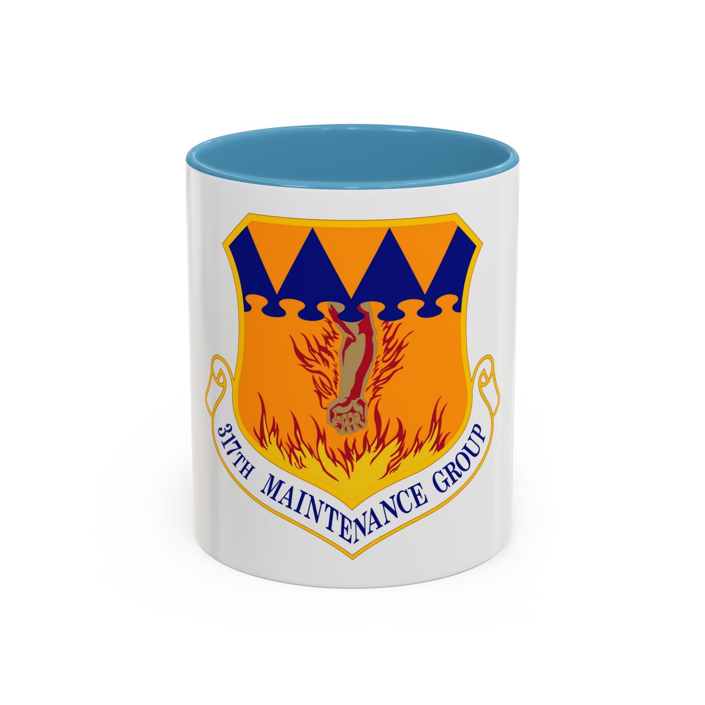 317 Maintenance Group AMC (U.S. Air Force) Accent Coffee Mug