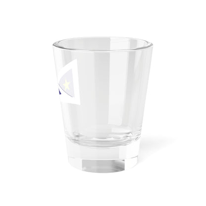 Burgee of Karlshamns Segelsallskap (Sweden) Shot Glass 1.5oz