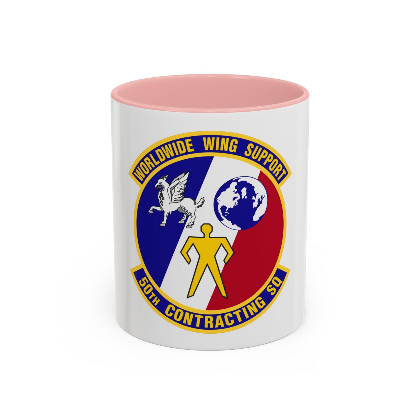 50th Contracting Squadron (U.S. Air Force) Accent Coffee Mug