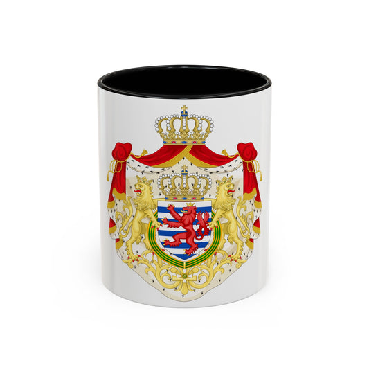 Greater coat of arms of the grand-duchy of Luxembourg 2 - Accent Coffee Mug
