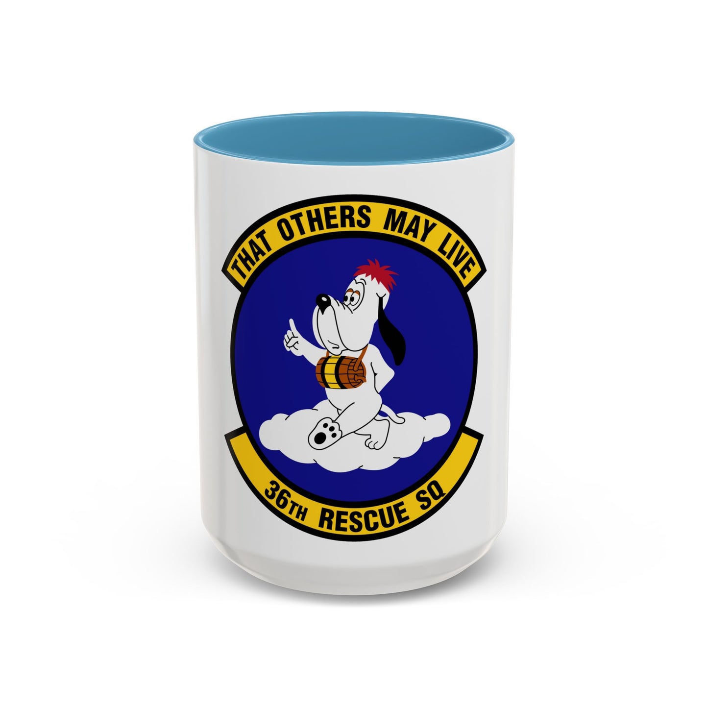 36 Rescue Sq AETC (U.S. Air Force) Accent Coffee Mug