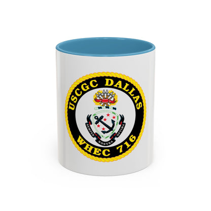 USCGC Dallas WHEC 716 (U.S. Coast Guard) Accent Coffee Mug