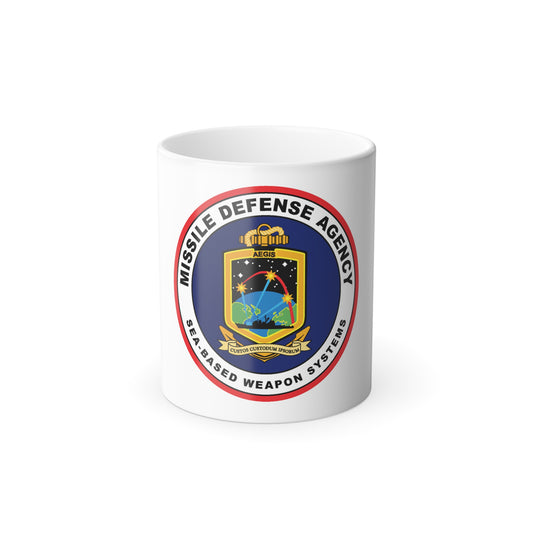 Missile Defense Agency AEGIS Ballistic (U.S. Navy) Color Changing Mug 11oz