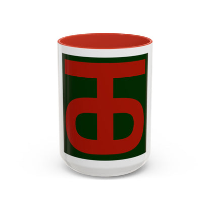 90th Infantry Division.patch (U.S. Army) Accent Coffee Mug
