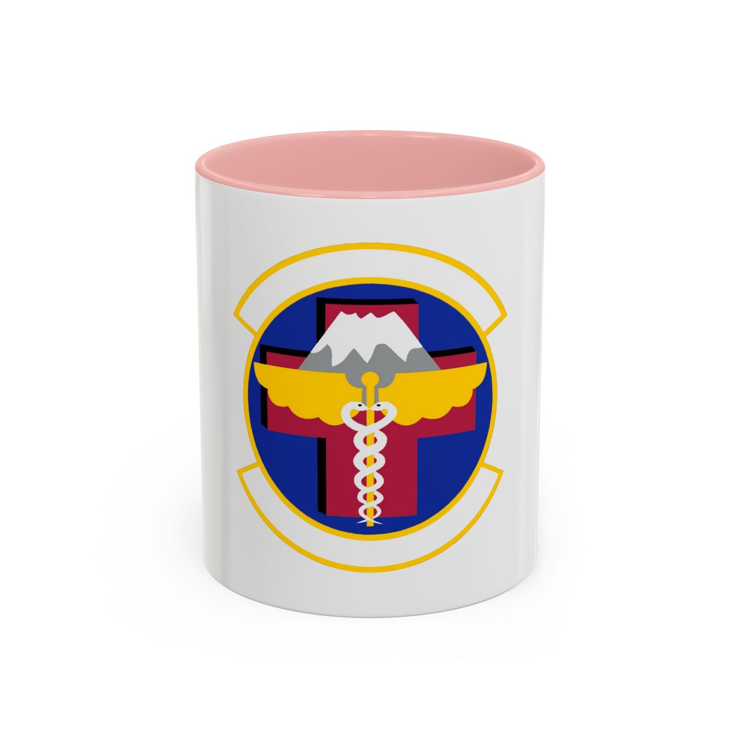 374 Healthcare Operations Squadron (U.S. Air Force) Accent Coffee Mug