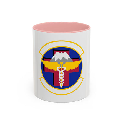 374 Healthcare Operations Squadron (U.S. Air Force) Accent Coffee Mug