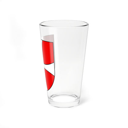 GW-TG-Muensterlingen (Switzerland) (Coat of Arms) Pint Glass 16oz
