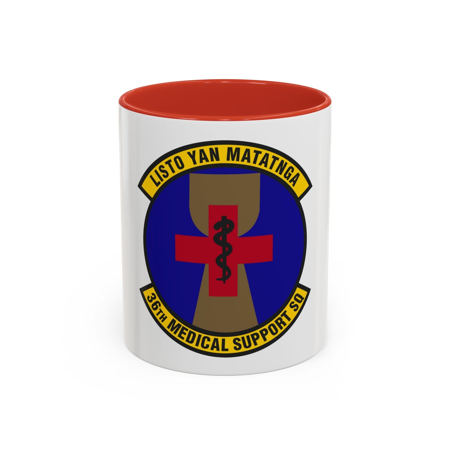 36th Medical Support Squadron (U.S. Air Force) Accent Coffee Mug