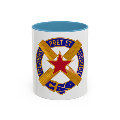303 Cavalry Regiment USAR (U.S. Army) Accent Coffee Mug