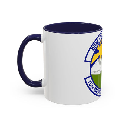 75th Medical Operations Squadron (U.S. Air Force) Accent Coffee Mug