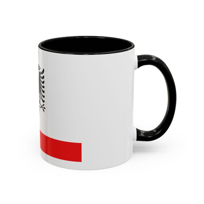 Naval Ensign of Albania - Accent Coffee Mug